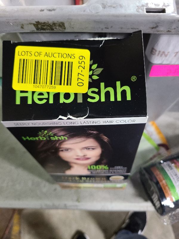 Photo 1 of Herbishh Hair Color Shampoo - Magic Dye for Gray Hair, Lasting Color in Minutes - 500 Ml, 3-In-1, Ammonia-Free (Dark Brown)