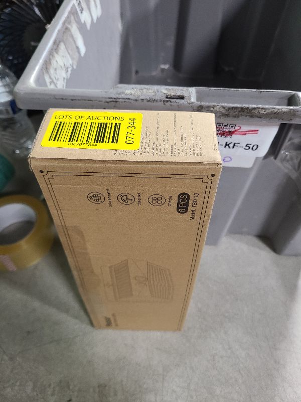 Photo 1 of [6 Packs] Solar Lights Outdoor Motion Sensor Solar Security Lights Waterproof with 3 Lighting Modes Solar Powered Wall Lights Outside for Garden Fence Yard Deck
