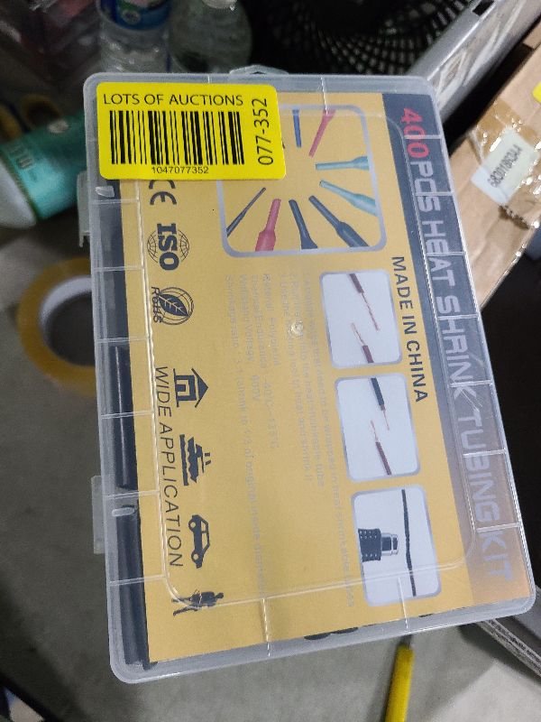 Photo 1 of 400 Pcs Wire Heat Shrink Tubing Kit With Adhesive lined, Industrial Heat-Shrink Tubing for Wires, 3:1 Marine Grade Heat Shrink Wrap, Premium Large Electrical Waterproof Heat Shrink Tape-Black by DHOOZ