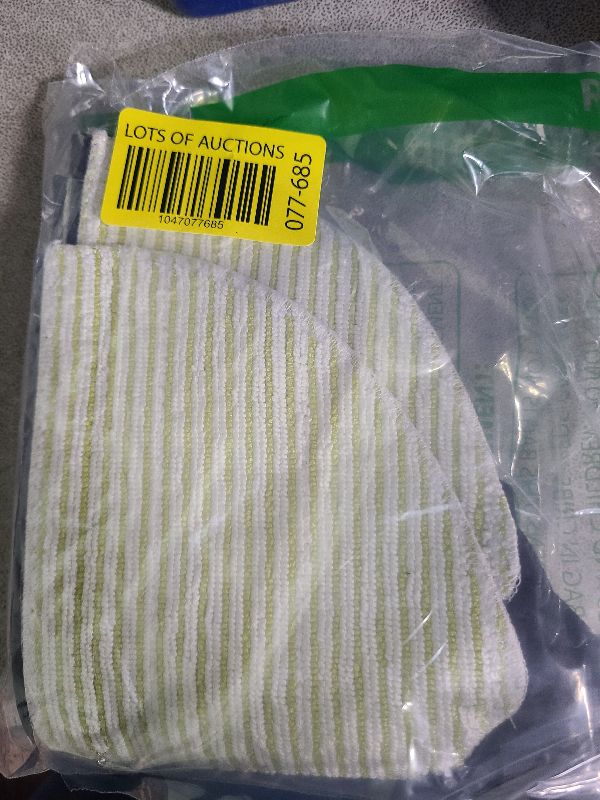 Photo 1 of 6 Pack Vacuum Mop Replacement Pads Compatible with Shark RV2610WA AV2610WA RV2620WD RV2610WFUS RV2410WD AI Ultra 2-in-1 Robot Vacuum,Vacmop Pads Refills,Washable Reusable Microfiber Soft Pads