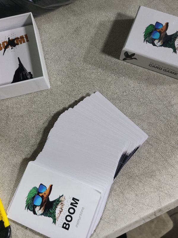 Photo 1 of - Duck Duck Boom - A Duck Hunting Card Game!