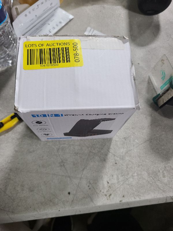 Photo 1 of 300W Charging Station for Multiple Devices Apple,10 in 1 Wireless Charger for iPhone,GaN III USB C 65W PD Fast Charging Stand Dock for MacBook,iWatch&Airpods (Wireless Charging Only for Apple)