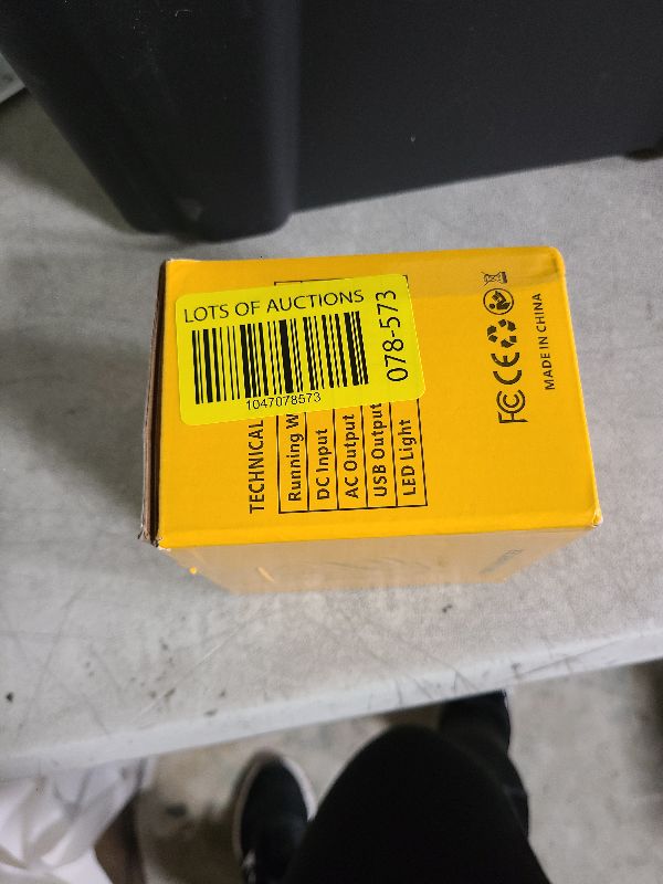 Photo 1 of 200W Portable Power Inverter for DeWALT 20V,Ecarke Outdoor Generato Battery Converter with 2 USB&LED&AC Battery Powered Outlet,Convert DC 18V/20V to AC 110V-120V Portable Power Station(Tool Only)