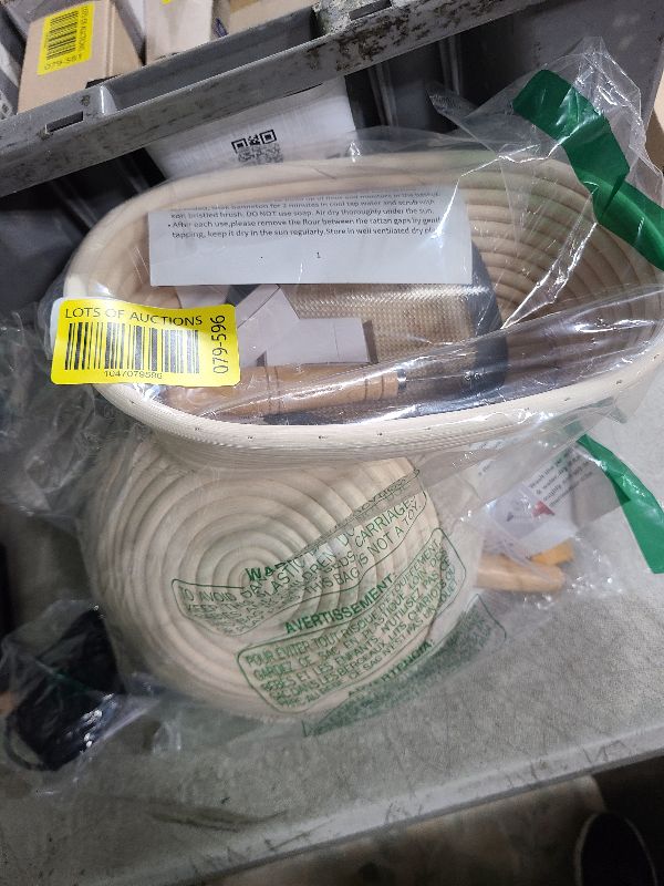 Photo 1 of **no jar**
Sourdough Starter Kit, Sourdough Bread Baking Supplies, 40oz Sourdough Starter Jar, 9" Round & 10"Oval Rattan Banneton Bread Proofing Baskets Set, Bread baking tools,Silicone bread Sling