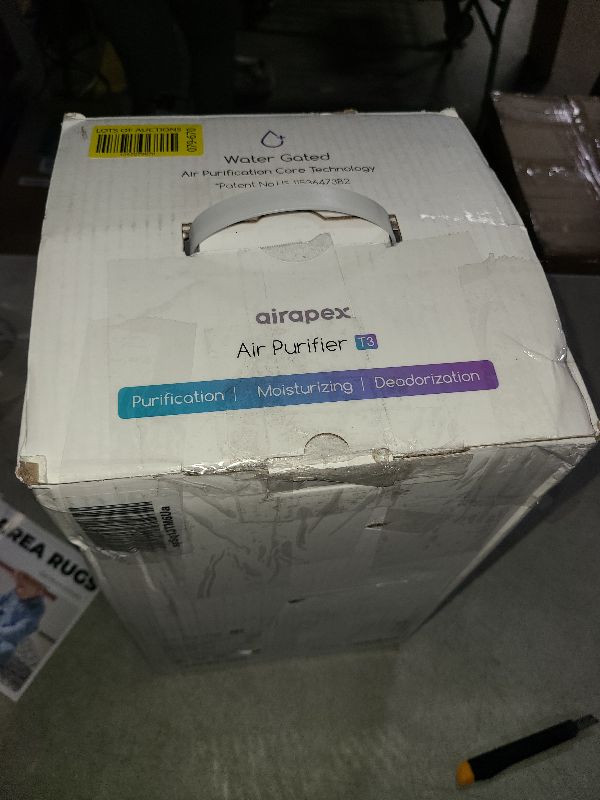 Photo 1 of AIRAPEX 2 in 1 Air Purifier and Evaporative Humidifier Combo for Bedroom, H13 True HEPA Filter, Cool Mist-Free Air Humidifier evaporative WIFI Connect