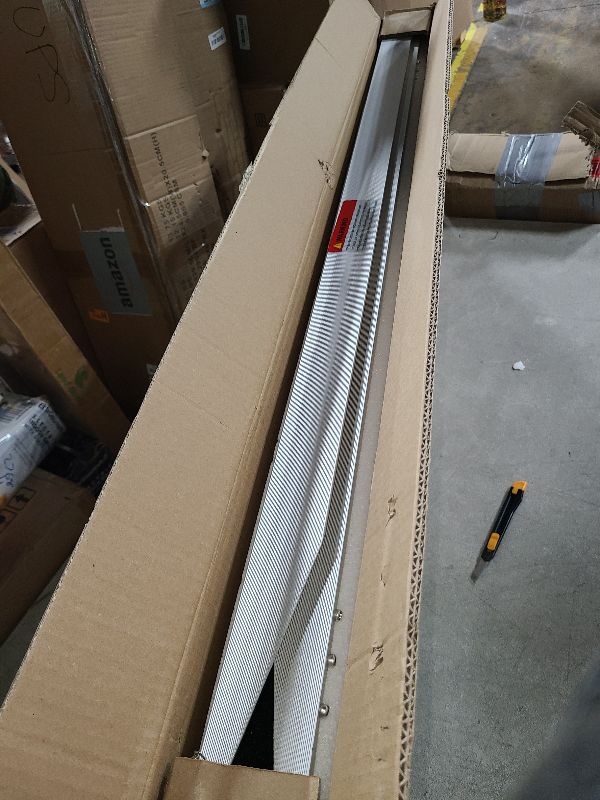 Photo 1 of 4FT Wheelchair Ramp Non-Slip Portable Aluminum Alloy Ramp, Thresholds Ramp,Suitable for Stairs Steps Home Pets Doorways