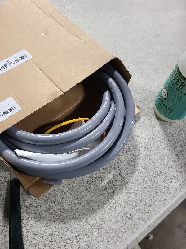 Photo 1 of ABYDA 12 Feet 3/8" ID Natural Gas Grill Hose with Quick Connect Fittings, Ideal Natural Gas Line for Grills, Pizza Ovens, Heaters, and More Low Pressure Appliances