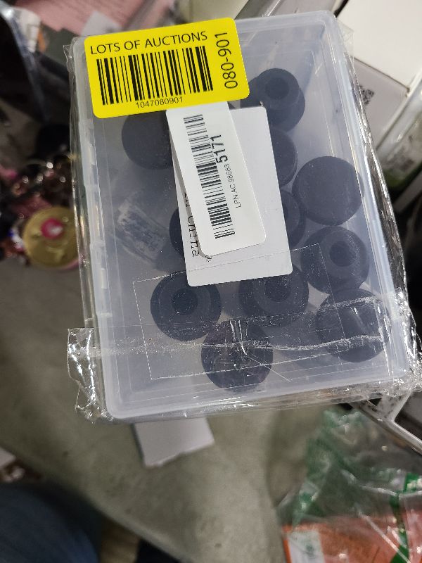 Photo 1 of 12PCS 3/4 inch / 20mm Black Hole Plugs Silicone Rubber Plugs for Round Holes, Rubber Stoppers Waterproof Tube Plugs Flexible T-Type, Used for Sealing Plugs Bathtub Jet Covers, Fit for 19~20mm Hole