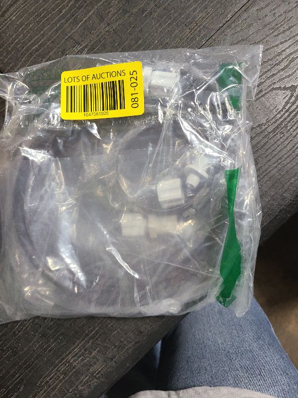 Photo 1 of 2 Sets Offline Feeder Connection Pack with Saddle Clamp Chlorinator Feeder Hose Tubing Parts with 2 Sets Check Valve Control Valve for CL200 CL220 Offline Replacement