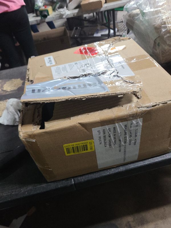 Photo 1 of Amazon Basics 8-Sheet Cross Cut Paper Shredder and Credit Card Shredder - Black