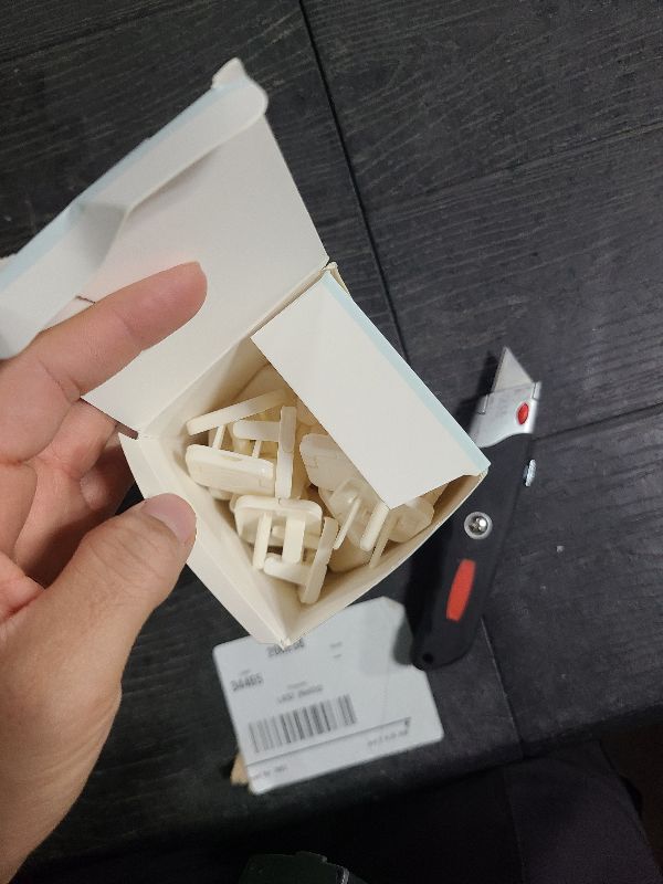 Photo 1 of 4our Kiddies Baby-Proof Outlet Covers (60 Pack) - Child Safety Electric Plug Protectors to Prevent Power Shock