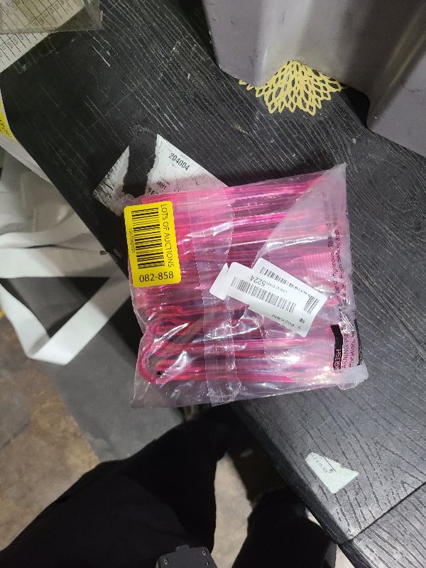 Photo 1 of 10 Pcs Plastic Buffet Serving Tongs, Clear Pink Kitchen Tongs Mini Serving Utensil Tongs for Food Ice Salad Buffet Barbecue Cookies, 6.3 Inches