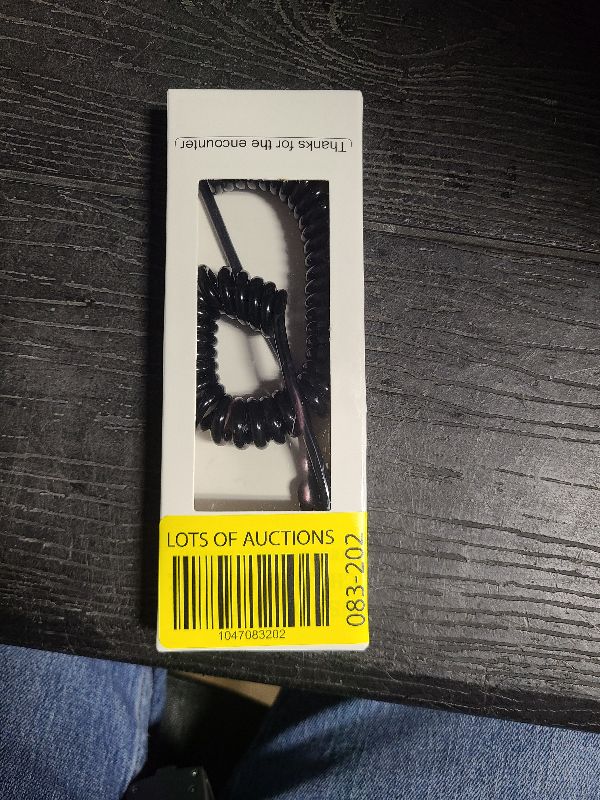 Photo 1 of 90-Degree iPhone Charger Cable Coiled with 360 Degree Rotating Head - Apple Carplay Cord [MFi, Carplay, Data Sync, 2.4A] Right Angle 90 Degree iPhone Charging Cable for iPhone14 13 12 11 X 8 7 6 5 Pod