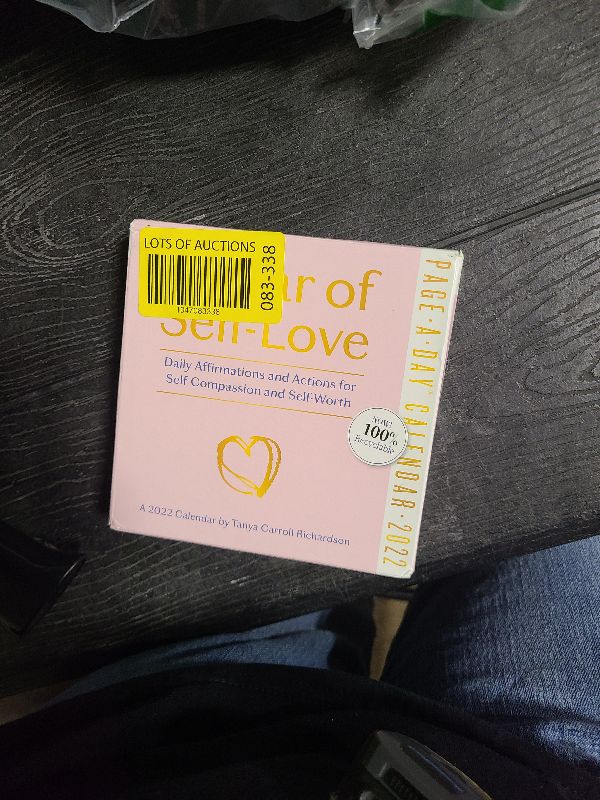 Photo 1 of A Year of Self-Love Page-A-Day Calendar 2022: Daily Affirmations and Actions for Self-Compassion and Self Worth.