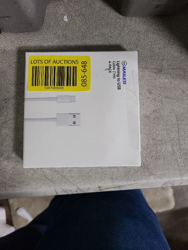 Photo 1 of 4Pack [Apple MFi Certified] Charger Lightning to USB Charging Cable Cord Compatible iPhone 14/13/12/11 Pro/11/XS MAX/XR/8/7/6s Plus,iPad Pro/Air/Mini,iPod Touch
