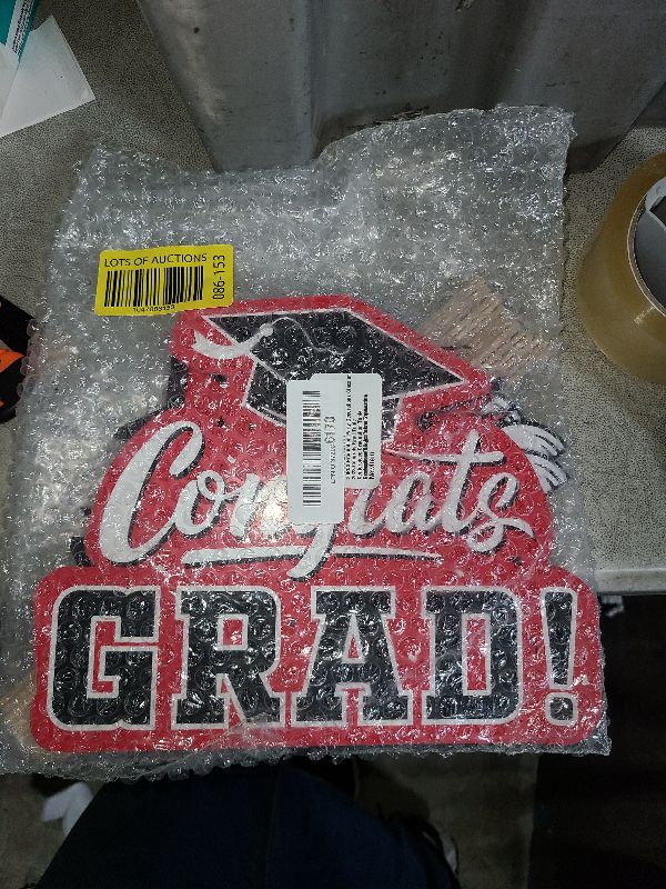 Photo 1 of 30PCS Graduation Party Decorations Class of 2023 Congrats Grad Table Centerpiece?Graduation Table Decorations?Congratulate Graduation Centerpiece Sticks Table Toppers for Graduation Party