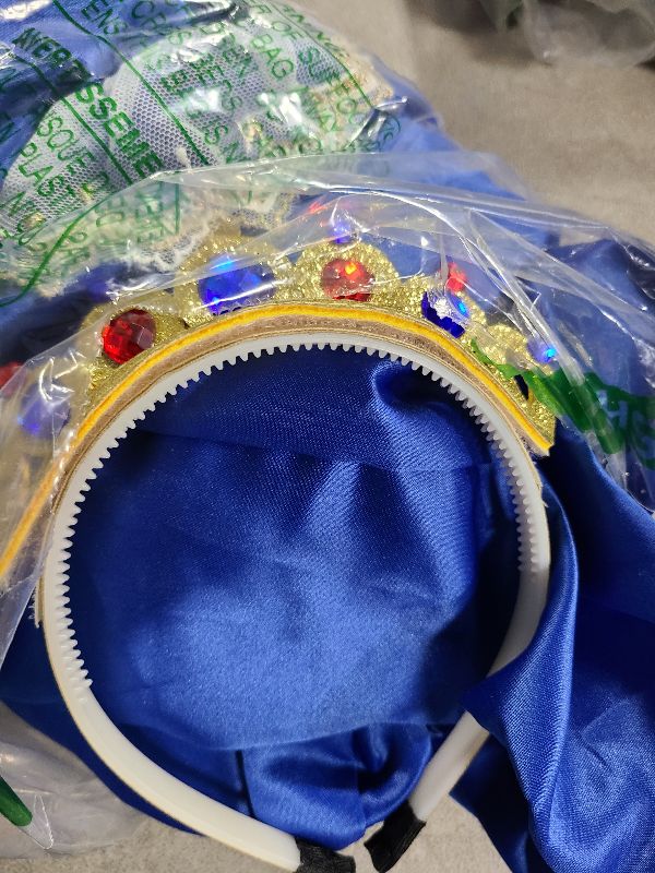 Photo 1 of ReliBeauty Medieval Costume Girls Renaissance Princess Queen Costume for Girls Dress up 140