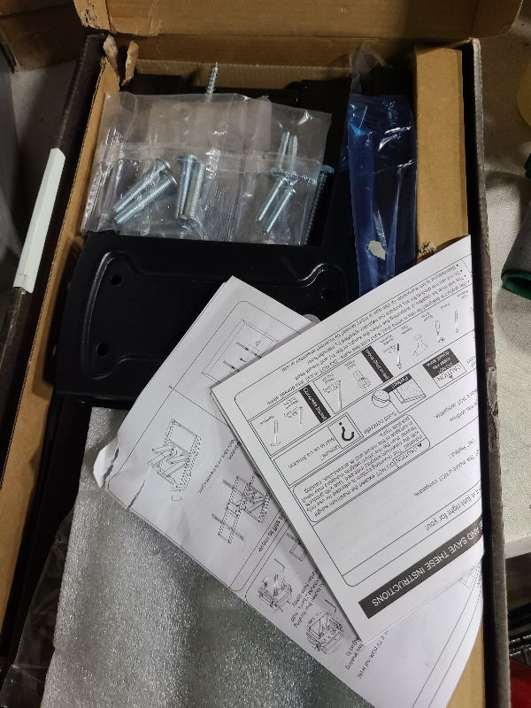 Photo 1 of Full Motion Mount, USX MOUNT UL Listed TV Wall Mount for Most 42-84 inch TVs, Holds up to 120lbs, Max VESA 600x400mm, Swivel TV Bracket with Dual Articulating Arms Tilt Rotation Fits 16" Wood Stud