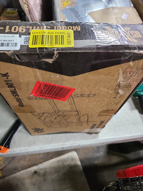 Photo 1 of Full Motion Mount, USX MOUNT UL Listed TV Wall Mount for Most 42-84 inch TVs, Holds up to 120lbs, Max VESA 600x400mm, Swivel TV Bracket with Dual Articulating Arms Tilt Rotation Fits 16" Wood Stud