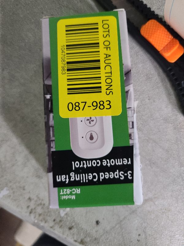 Photo 1 of 99813 Replacement for Hunter Ceiling Fan Remote Control, 3-Speed and Light Dimmer with Wall Mount, Replace 99770 99392 99118 99122 99123 99119 (Remote Only)