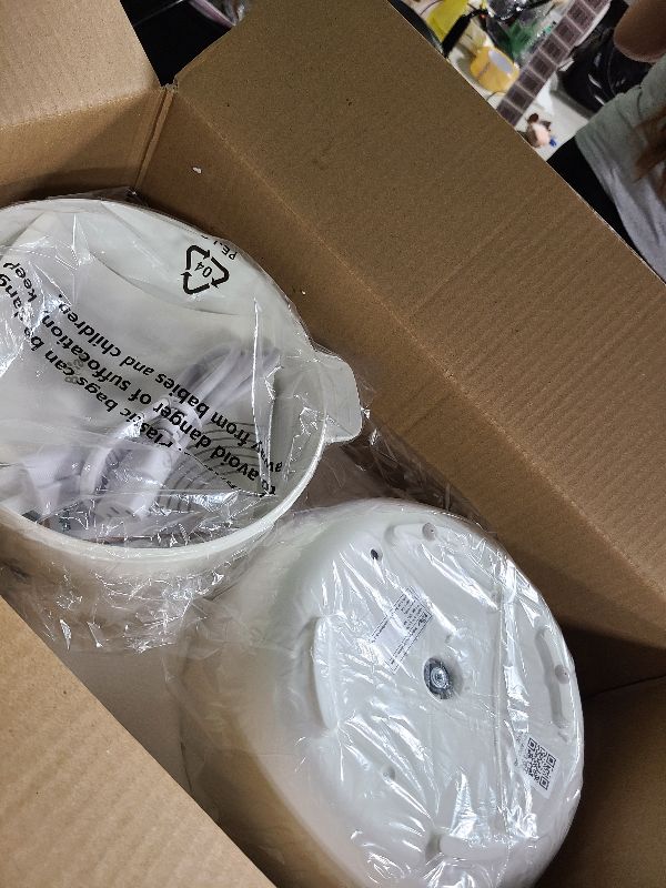 Photo 1 of **MISSING LID**
Bear Hot Pot Electric with Steamer, 1.6L Rapid Noodles Cooker, Mini Pot, Non-Stick Frying Pan for Steak, Ramen, Egg, Oatmeal, Soup with Power Adjustable