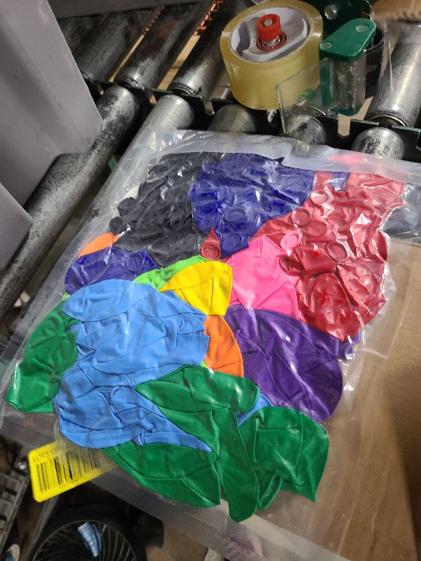 Photo 1 of 110 Pack Rainbow Balloons, 12 Inch Assorted Colors Latex Colorful Balloons for Birthday Party Graduation Anniversary Baby Shower Wedding Decorations
