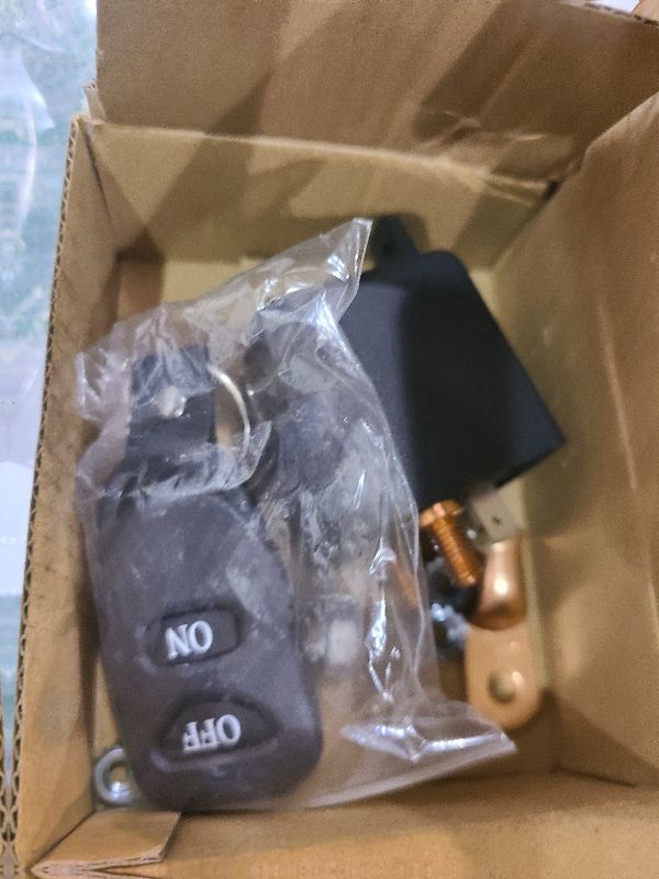 Photo 1 of 3rd Generation 200A Remote Battery Disconnect Switch DC12V Battery Cut Off Switch Heavy Duty Car Battery Kill Switch for RV Truck Wireless Anti-Theft Prevent Battery Drain(1000A Starting Current)
