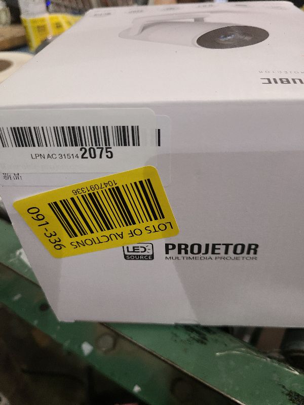 Photo 1 of ?Electric Focus?Magcubic Mini Projector 4K Support, Portable Projector with WiFi 6 and Bluetooth 5.4, Smart Proyector, 5W Soundbase Speaker, 180° Rotation for Home Theater HY300 Ultra