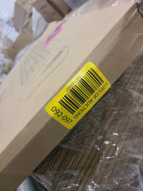 Photo 1 of Wireless Keyboard and Mouse Combo, Full-Sized 2.4GHz Wireless Keyboard with Comfortable Palm Rest and Optical Wireless Mouse for Windows, Mac OS PC/Desktops/Computer/Laptops (Black)