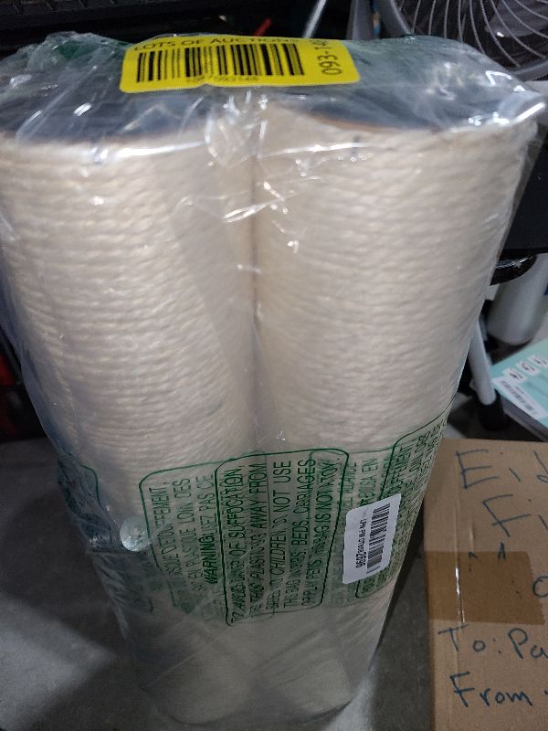 Photo 1 of 2 PCS M8 Cat Scratching Post Replacement, 15.7 x 3.3 inch Sisal Pole Cat Tree Replacement Post with Screws, Refill Sisal Rope Scratcher Posts for Indoor Kitten Tree Tower Spare Cat Furniture Protector