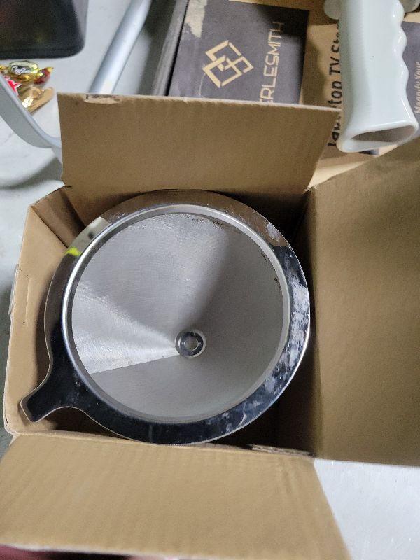 Photo 1 of Pour Over Coffee Dripper, MISETTO Stainless Steel Filter,Easy to Clean Paperless pour over coffee maker,Reusable Filter,Cone Dripper with Removable Cup