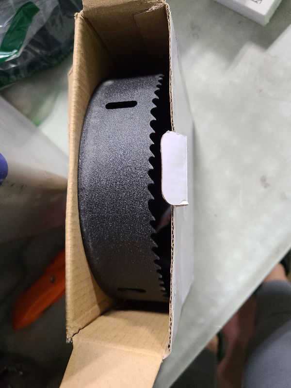 Photo 1 of 7" ?178mm Hole Saws with Heavy Duty Arbor HSS Bi-Metal Hole Cutter Drill Bit for Wood Cornhole Boards Plastic Drywall Metal Fiberboard(Black)