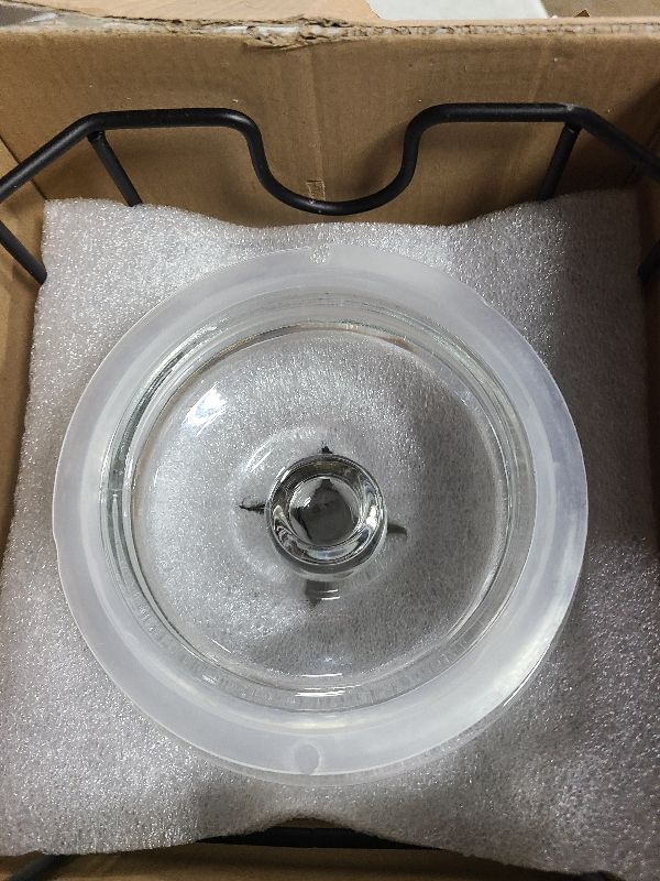 Photo 1 of 2 Gallon Glass Drink Dispenser, Drink Dispensers for Parties, Beverage Dispenser with Stand and Glass Lid, 100% Leakproof Spigot, Ideal for Lemonade, Juice, Iced Tea, Laundry Detergent Dispenser