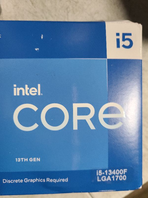 Photo 1 of Intel Core i5-13400F 2.5GHz (4.6 Turbo) 10 Core LGA 1700 Desktop Processor (Raptor Lake)