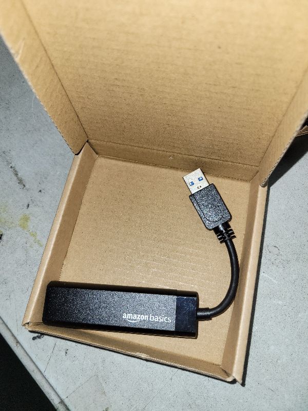 Photo 1 of Amazon Basics Aluminium USB-C to DisplayPort Adapter (4K@60Hz), Thunderbolt 3 Compatible, Grey
