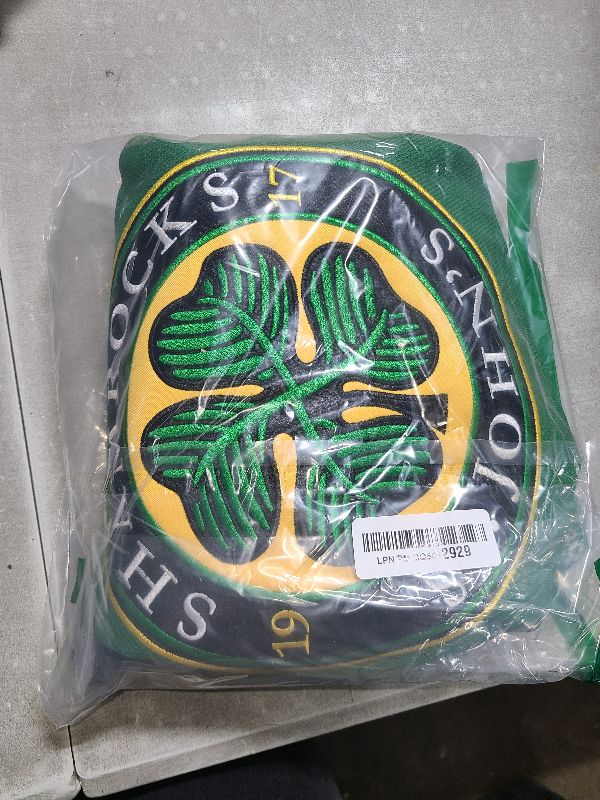 Photo 1 of 3 Ross The BOSS Rhea Hockey Jersey for Men,ST John's Shamrocks Stitched with EMHL Patch White Green Black (3 Green,Small)