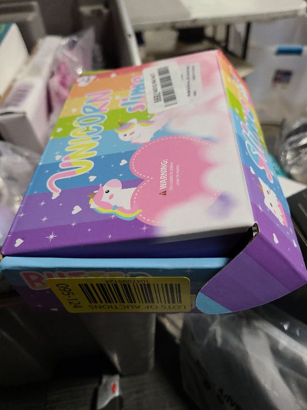 Photo 1 of 6 Pack Butter Slime Kit, with Unicorn Slime Add Ins, Soft Non-Sticky, Butter Slime Party Favor for Girls & Boys, Classroom Rewards, Stress Relief Toy, Birthday Gifts for Kids