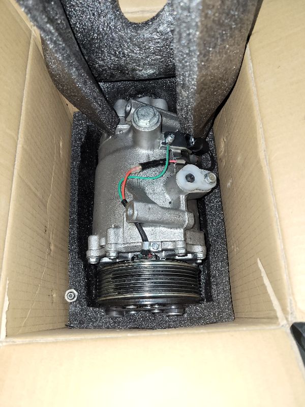 Photo 1 of ECCPP AC Compressor with Clutch 2007-2015 fit for Honda Civic for Honda CR-V 2.4L 2007-2012 Fit for Acura RDX 2.3L AC Compressor TRSE09