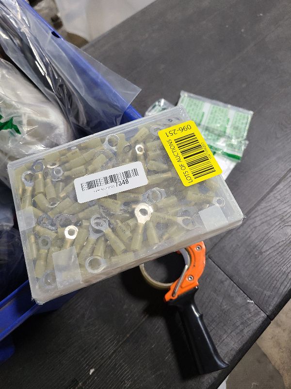 Photo 1 of 120 PCS Heat Shrink Wire Connectors, 10 12 AWG Ring Terminals, 10 12 Gauge Automotive Marine Ring Connectors by Housun