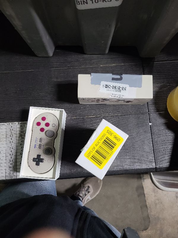 Photo 1 of 8BitDo SN30 Pro Bluetooth Controller, Hall Effect Joystick Update, Compatible with Switch, PC, macOS, Android, Steam Deck & Raspberry Pi (G Classic)
