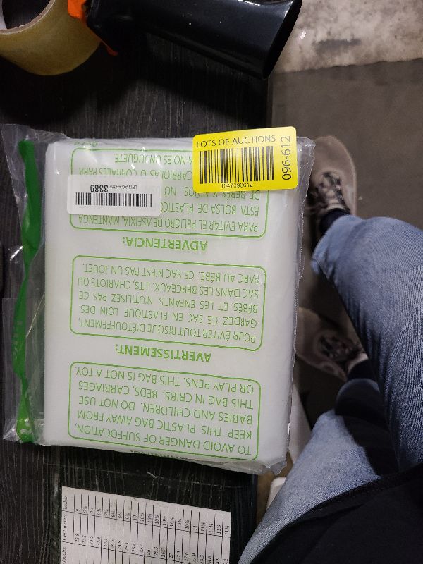 Photo 1 of 6 Mil Clear Greenhouse Plastic Sheeting,Transparent Plastic Film for Greenhouse, Resistant Polyethylene Film for Farm,Garden (6.5ftx9.8ft)