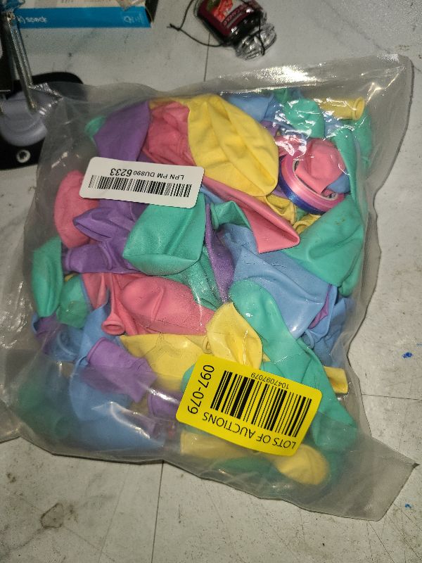 Photo 1 of 135pcs Pastel Balloons Different Sizes 18" 12" 10" 5" Macaron Latex Balloon Garland Arch Kit for Birthday Baby Shower Wedding Party Decorations (05-Pastel)