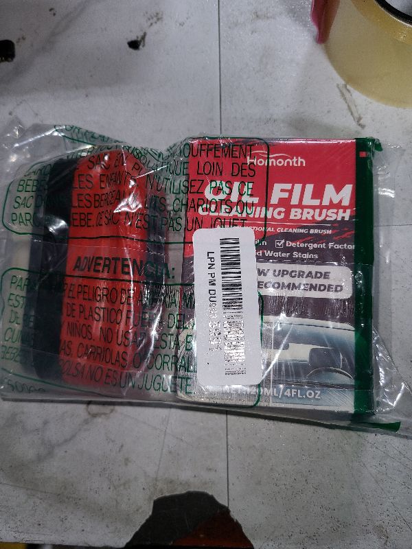 Photo 1 of 2pack Automotive Oil Film Cleaning Brush New Glass Coating for Windshield Glass Oil Film Remover, Strong Front Windshield Remover for Windshield Improves Clarity and Visibility