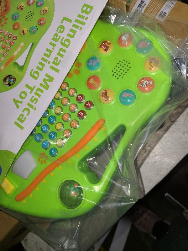 Photo 1 of 9-in-1 Bilingual Educational Toy for 1 Year Old Girl Boy, Montessori Musical Toys for Toddlers 1-3, Learning Baby Toy 6-12-18 Month Age, First Christmas 1st Birthday Gifts for 1-2 Year Old