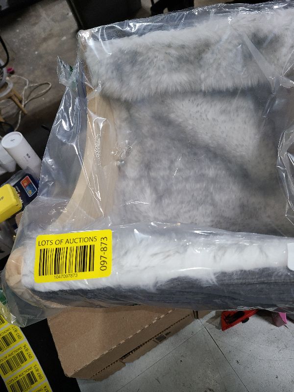 Photo 1 of HAPYKITYS Window Cat Beds with Ultra Plush Hammock, Moon Shelves Mounted with Strong Suction Cups, Cat Window Seat for Overlooking and Sunbathing(Faux Wool Fur)