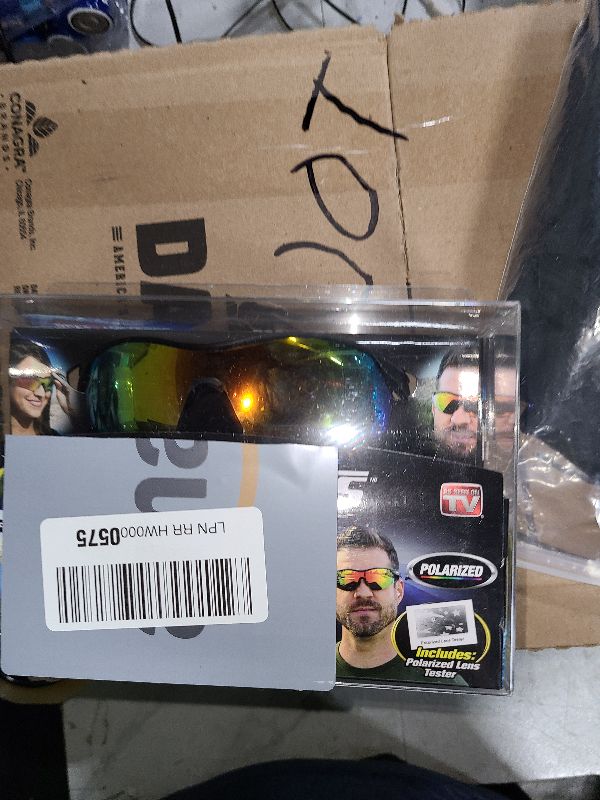 Photo 1 of Tac Glasses Tac Polarized Sunglasses Sports Outdoor Sunglasses for Men/Women, Unisex, Military Eyewear Original As Seen On TV, New in Box (1 Pack)