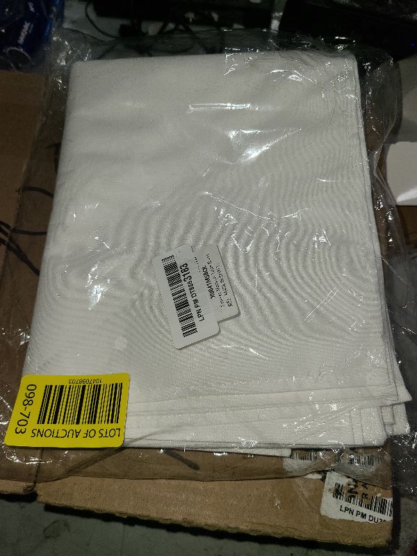 Photo 1 of 2 Pieces Massage Table Sheets, 200x75 cm/78.7x29.5 inch Beauty Salon Bed Sheets Breathable Oil Resistant Waterproof SPA Massage Table Cover Sheet(White)