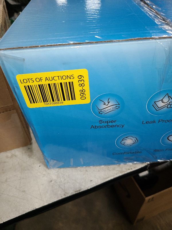 Photo 1 of 50 Count 30” x 36” Super Absorbency Disposable Underpads, Leakproof Quick Drying, Baby Puppy & Adults Bed Pads Disposable Adults, Dog Pee Pads Extra Large, XXL Incontinence Pads