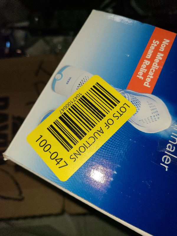 Photo 1 of Vicks Sinus Inhaler - Non-Medicated Steam Relief for Allergies, Congestion, Cough & Colds, Vocal Steamer, Soothes Nasal & Throat Passages, Works with VapoPads (1 Included), FSA & HSA Eligible