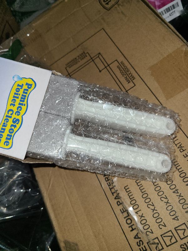 Photo 1 of 2 Pack Toilet Cleaner Hard Water Build up Remover with Ergonomic Handle, Toilet Bowl Stain Ring Remover, Pumice Stone Toilet Cleaner Tool Stain Remover for Toilet, Pool, Bathroom, Sink